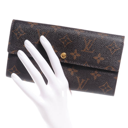 Louis Vuitton Monogram Sarah Wallet 2 of 7