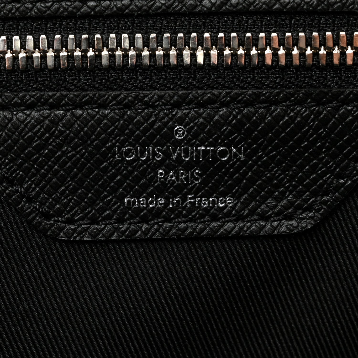 Louis Vuitton Taiga Monogram Eclipse Keepall Bandouliere 50 Black 5 of 8