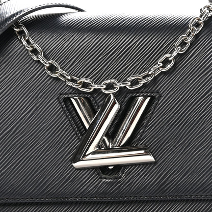 Louis Vuitton Epi Twist Shoulder Bag MM Black 7 of 9