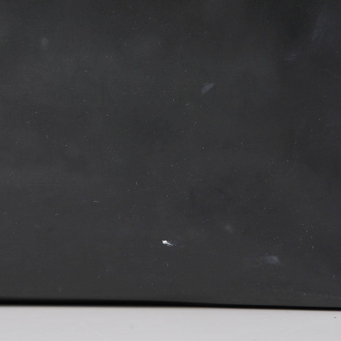 Rubber Effect PVC Large Antigona Tote Black