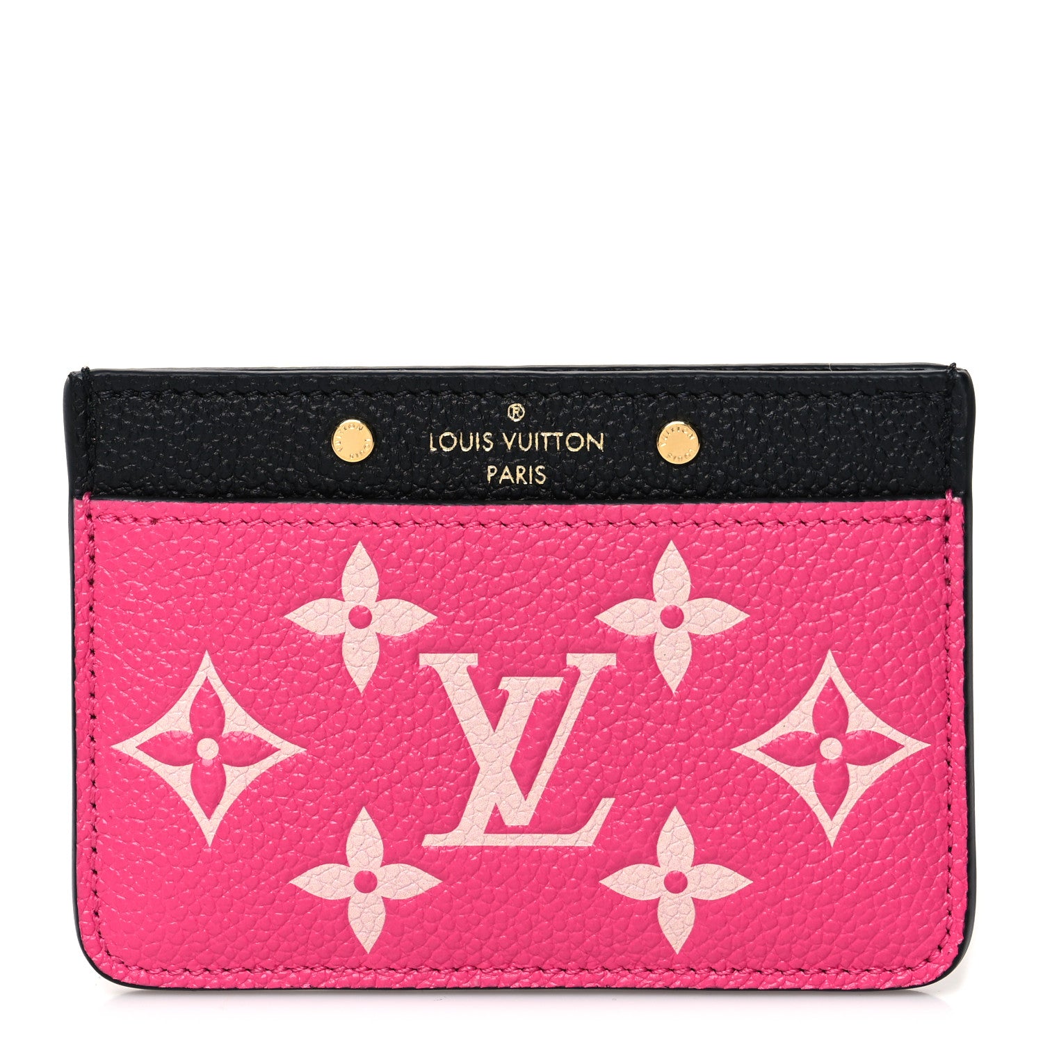 Louis Vuitton Empreinte Spring In The City Card Holder Black White Pink 1 of 7