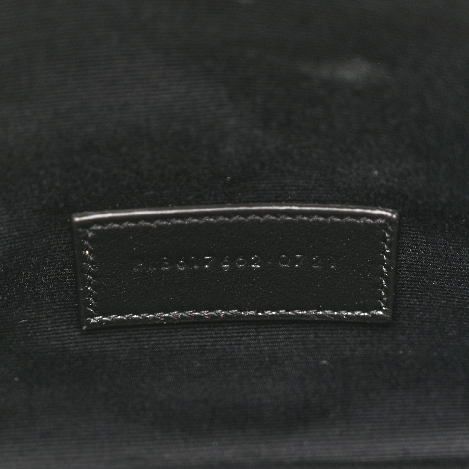 Saint Laurent Grain De Poudre Matelasse Chevron Monogram Envelope Clutch Crema Soft 7 of 12