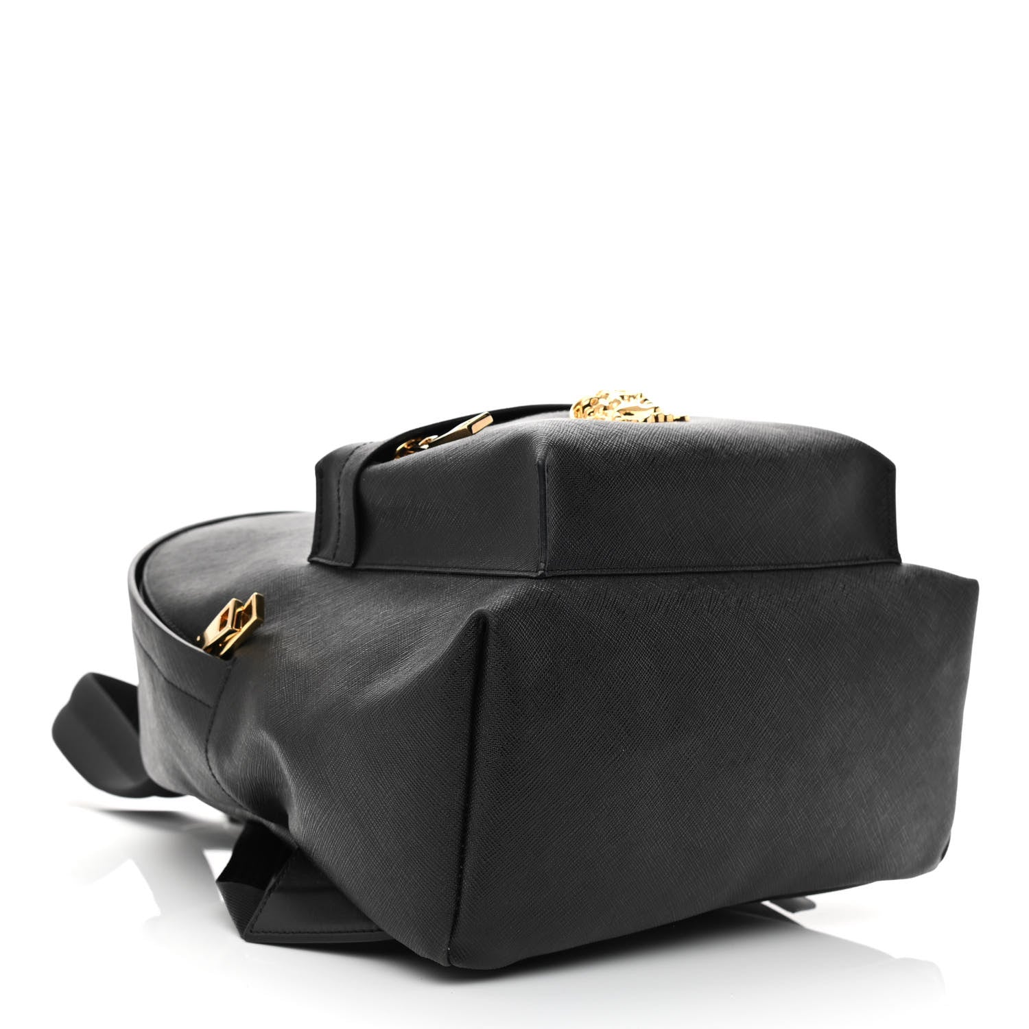 Versace Saffiano Calfskin Medusa Backpack Black 4 of 11