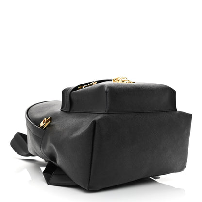 Versace Saffiano Calfskin Medusa Backpack Black 4 of 11