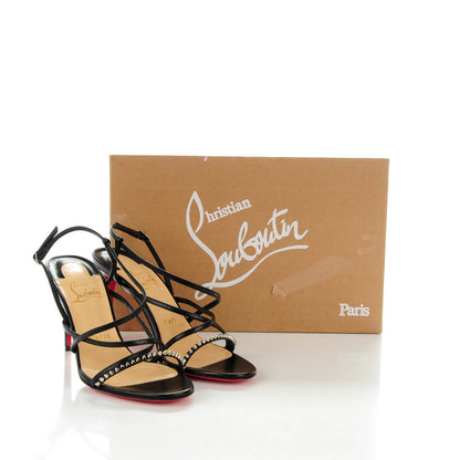 Christian Louboutin Kid Gwinispike 85 Sandals 37.5 Black 7 of 7
