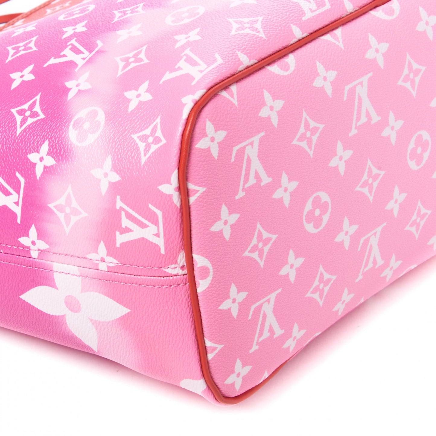 Monogram Escale Neverfull MM Rouge