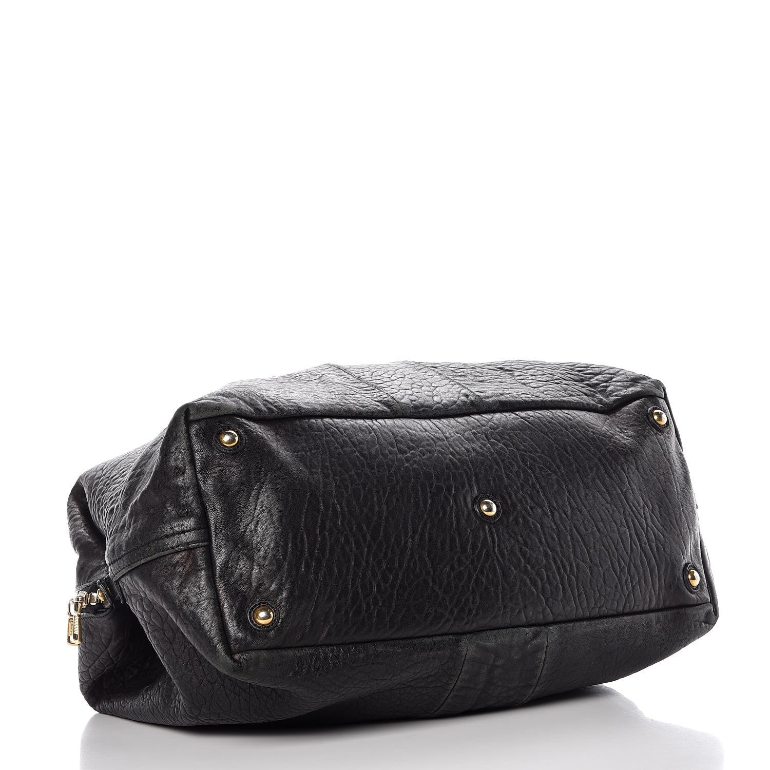 Saint Laurent Pebbled Lambskin Medium Easy Sac Black 4 of 21