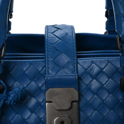 Bottega Veneta Light Calf Intrecciato Small Roma Signal Blue 11 of 22