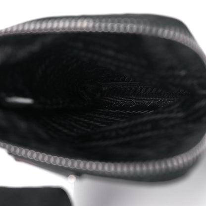 Prada Tessuto Re-Nylon Double Pouch Black 5 of 10