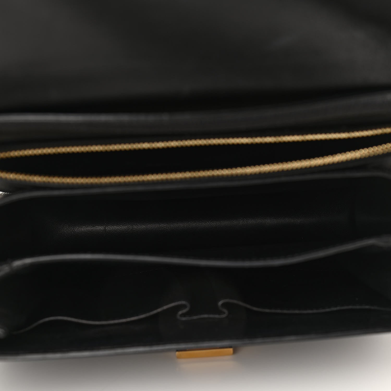 Celine Liege Calfskin Medium Classic Box Flap Bag Black 5 of 10
