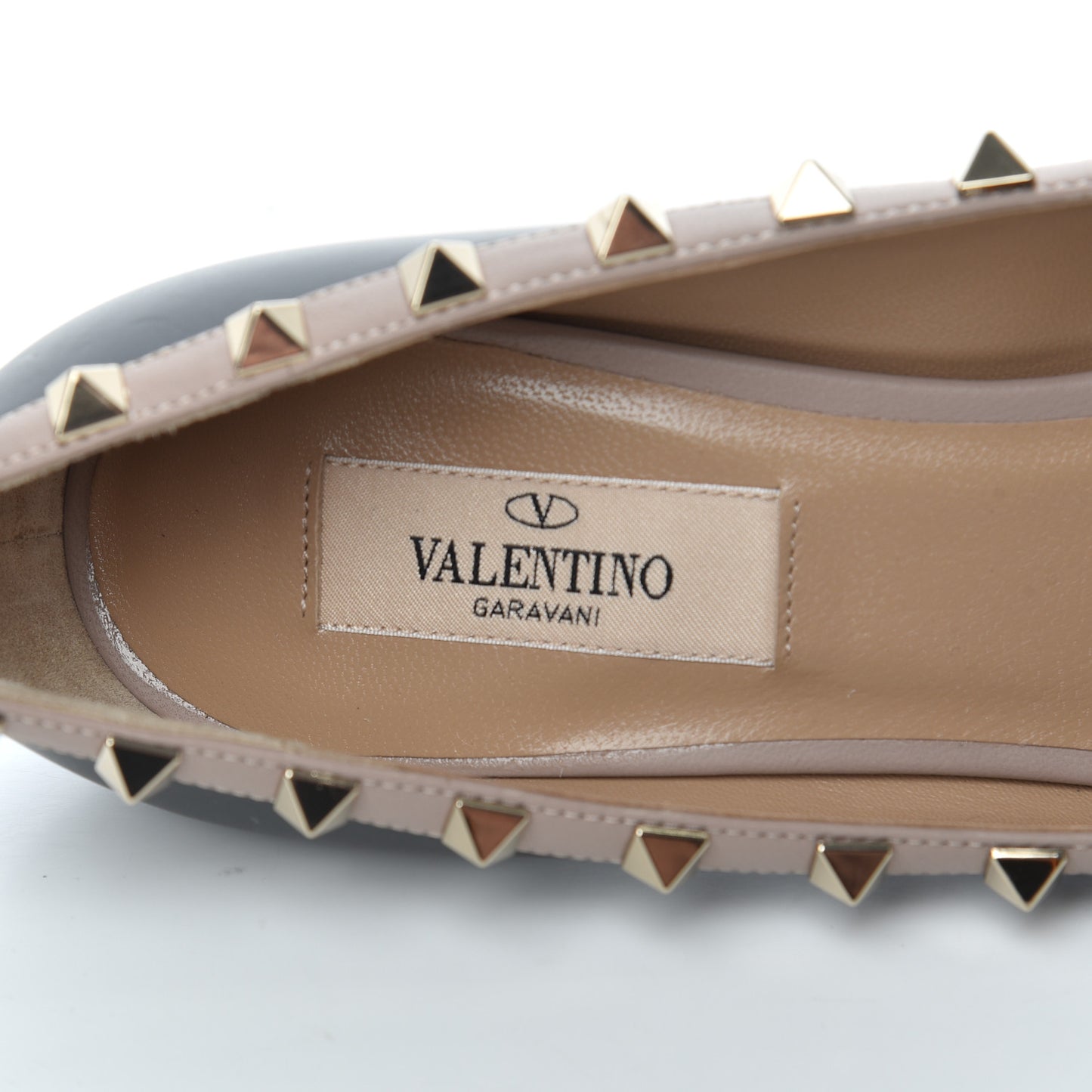 Nappa Rockstud 50mm Pumps 37 Black Poudre