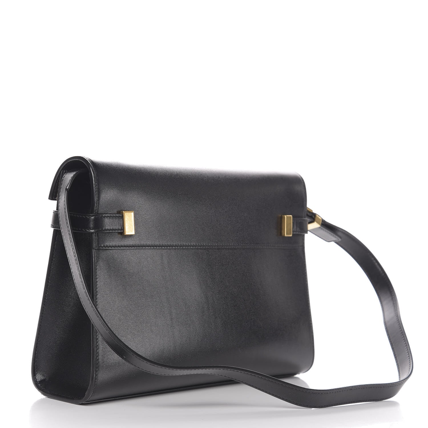 Saint Laurent Calf hair Calfskin Manhattan Baguette Black 4 of 18