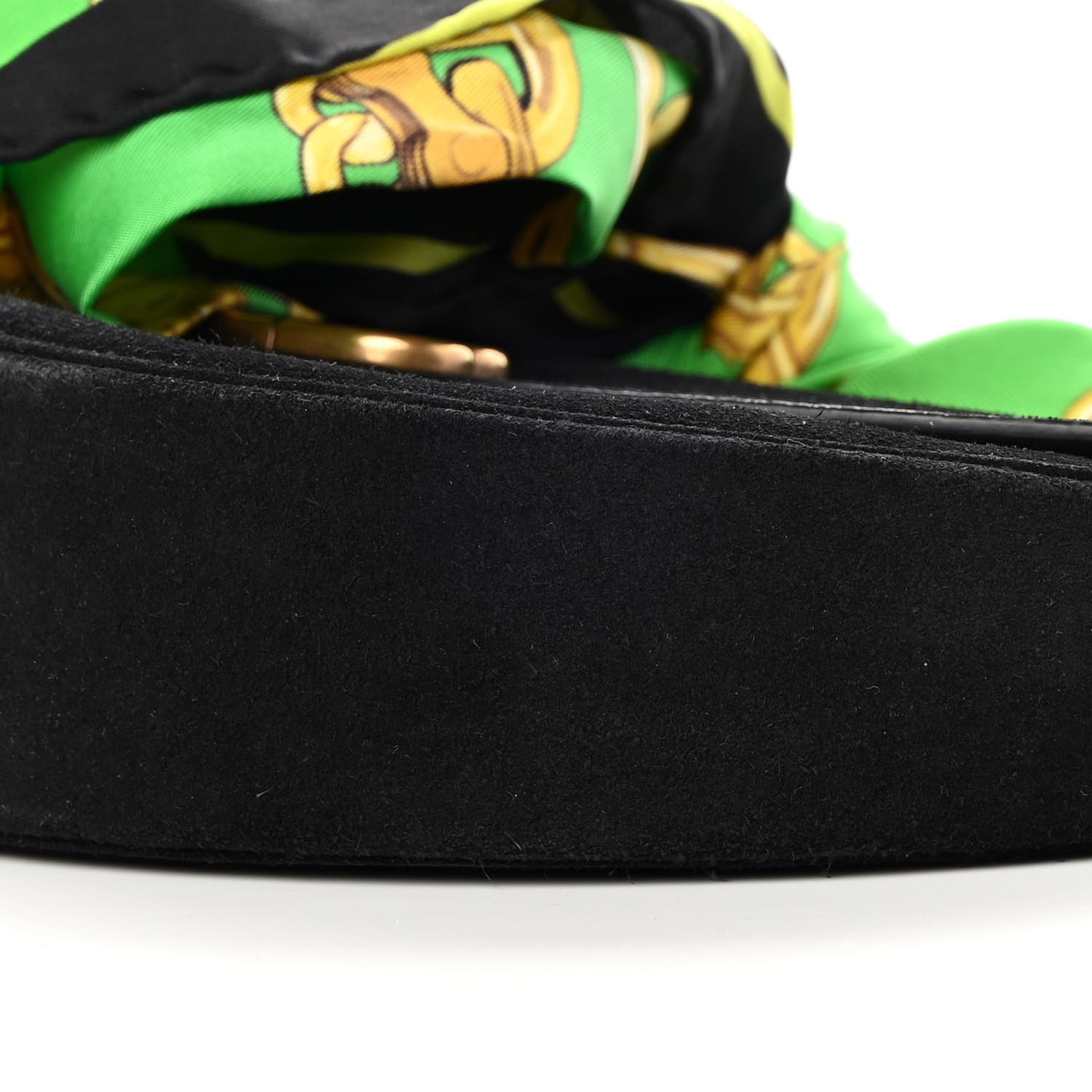 Suede Opera Clutch Bag Black