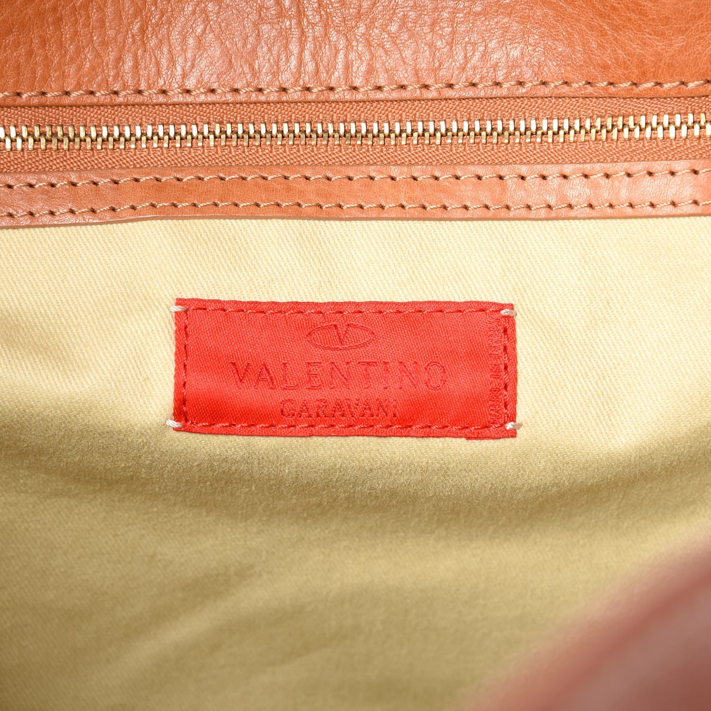 Grained Calfskin Histoire Hobo Tan