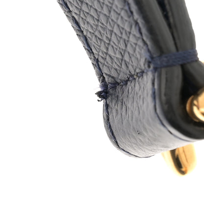 Christian Dior Grained Calfskin Saddle Bag Navy 13 of 13