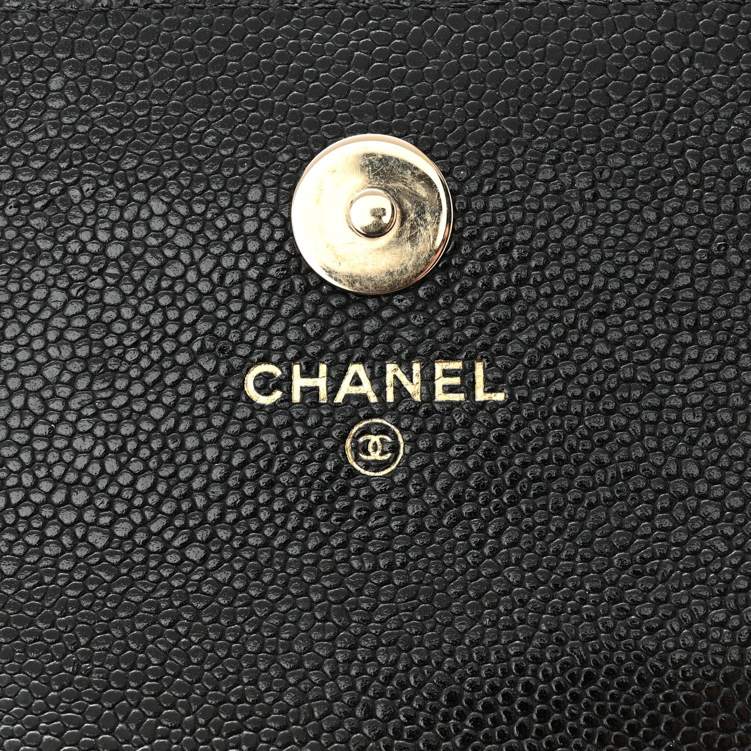 Chanel Caviar Quilted Business Affinity Clutch With Chain Black 6 of 12