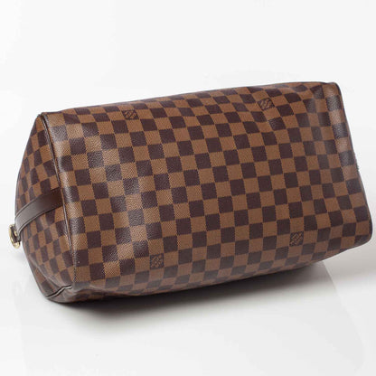 Louis Vuitton Damier Ebene Speedy Bandouliere 35 6 of 10