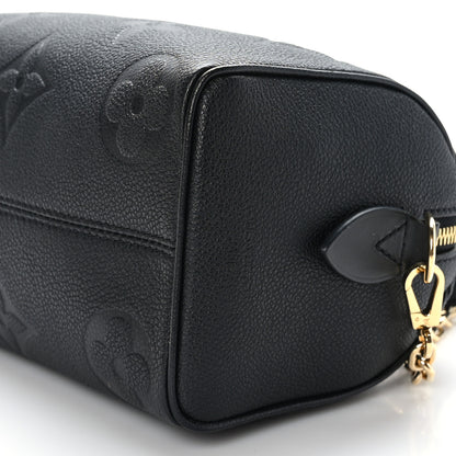 Louis Vuitton Empreinte Monogram Giant Speedy Bandouliere 20 Black 8 of 8