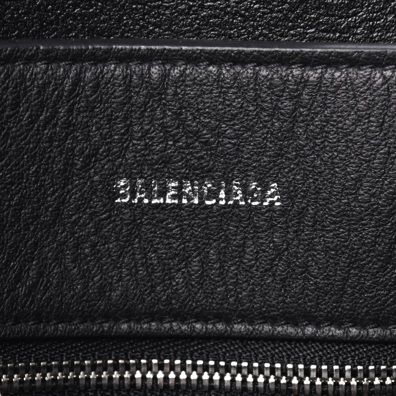 Balenciaga Smooth Calfskin Logo Double Sided Small Everyday Tote Balenciaga Grey Black 6 of 8