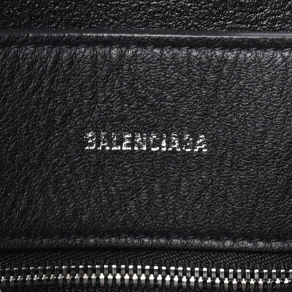Balenciaga Smooth Calfskin Logo Double Sided Small Everyday Tote Balenciaga Grey Black 6 of 8