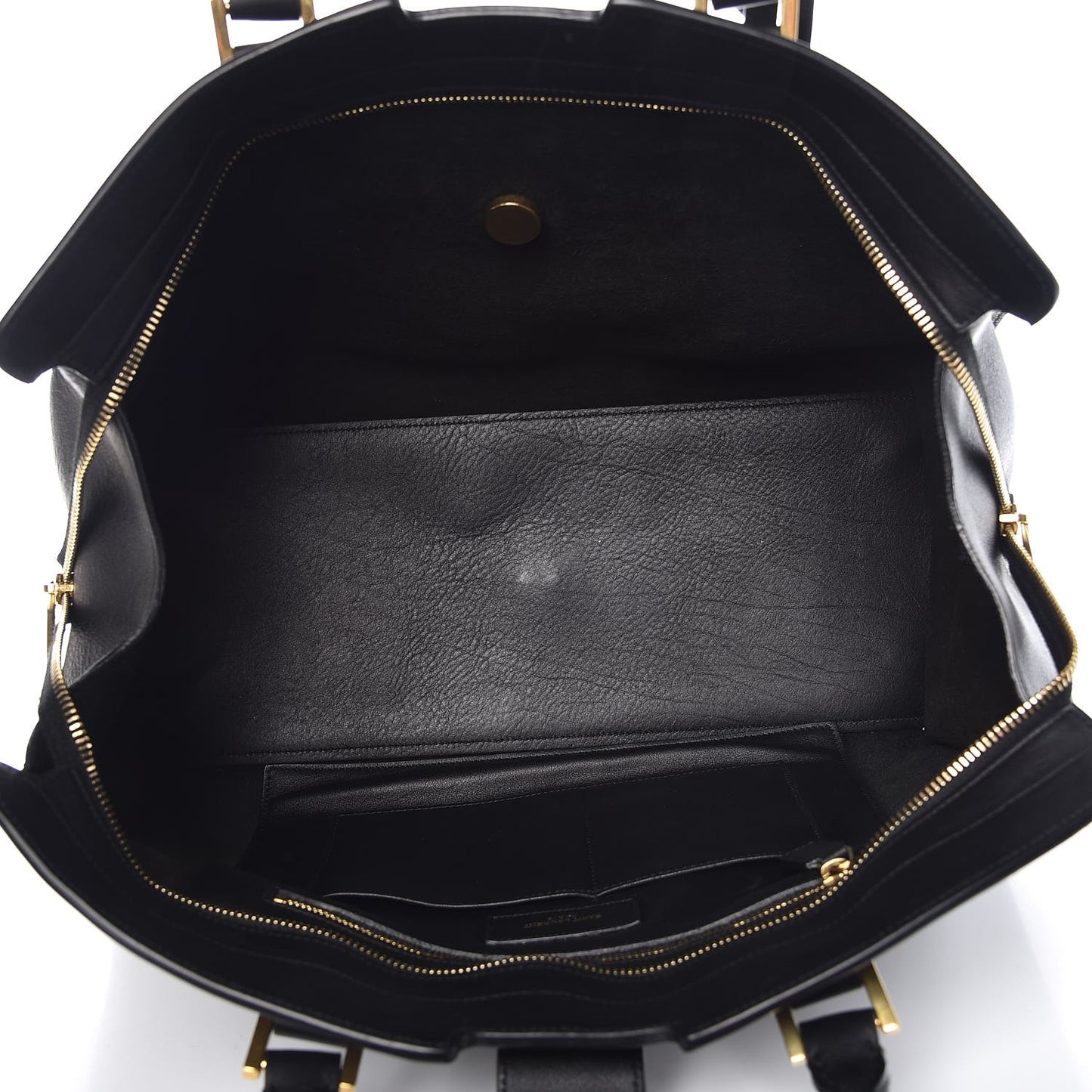 Calfskin Medium Classic Y Cabas Black