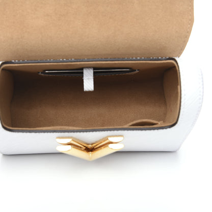 Louis Vuitton Epi Twist Shoulder Bag PM White 4 of 10