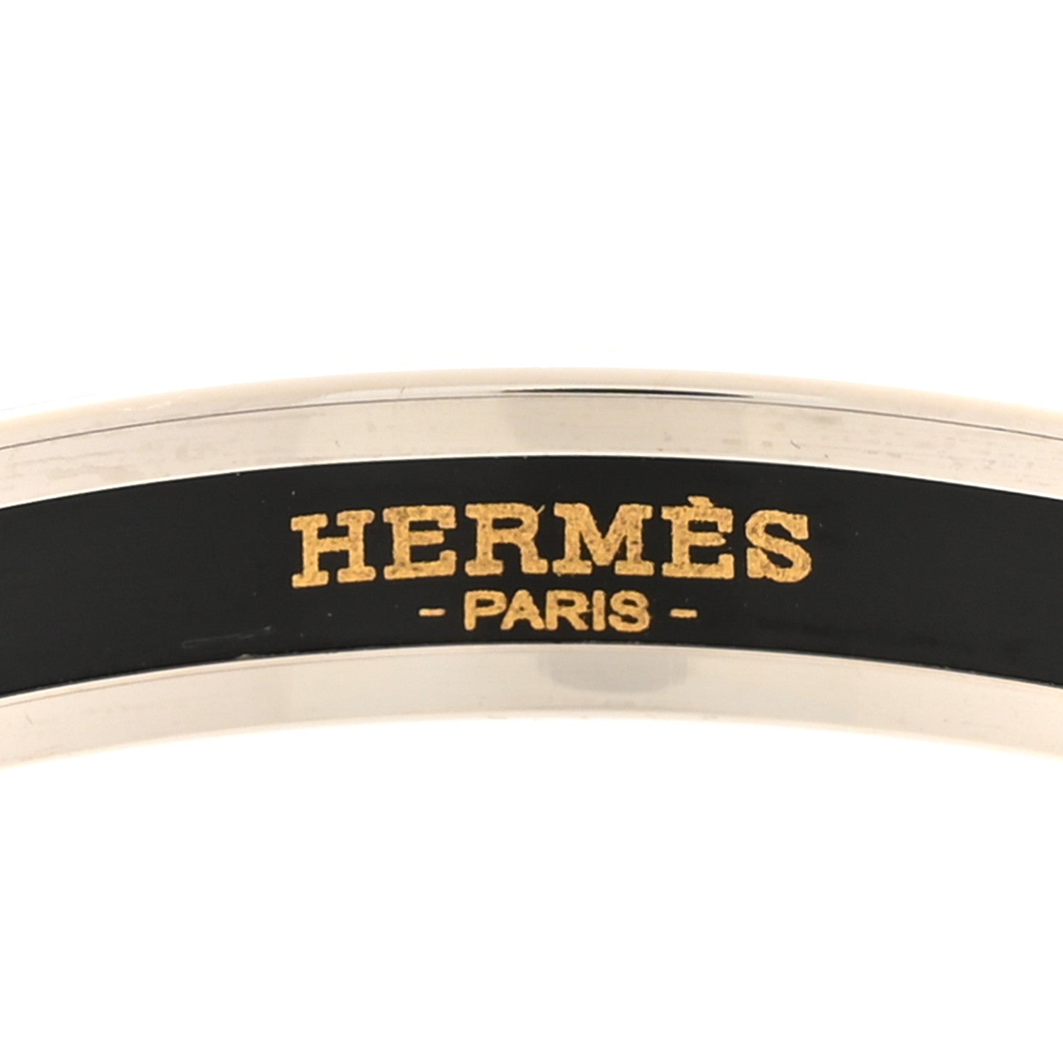 Hermes Enamel Printed Le Jardin De La Maharani Narrow Bracelet 65 Rose Candeur 4 of 6