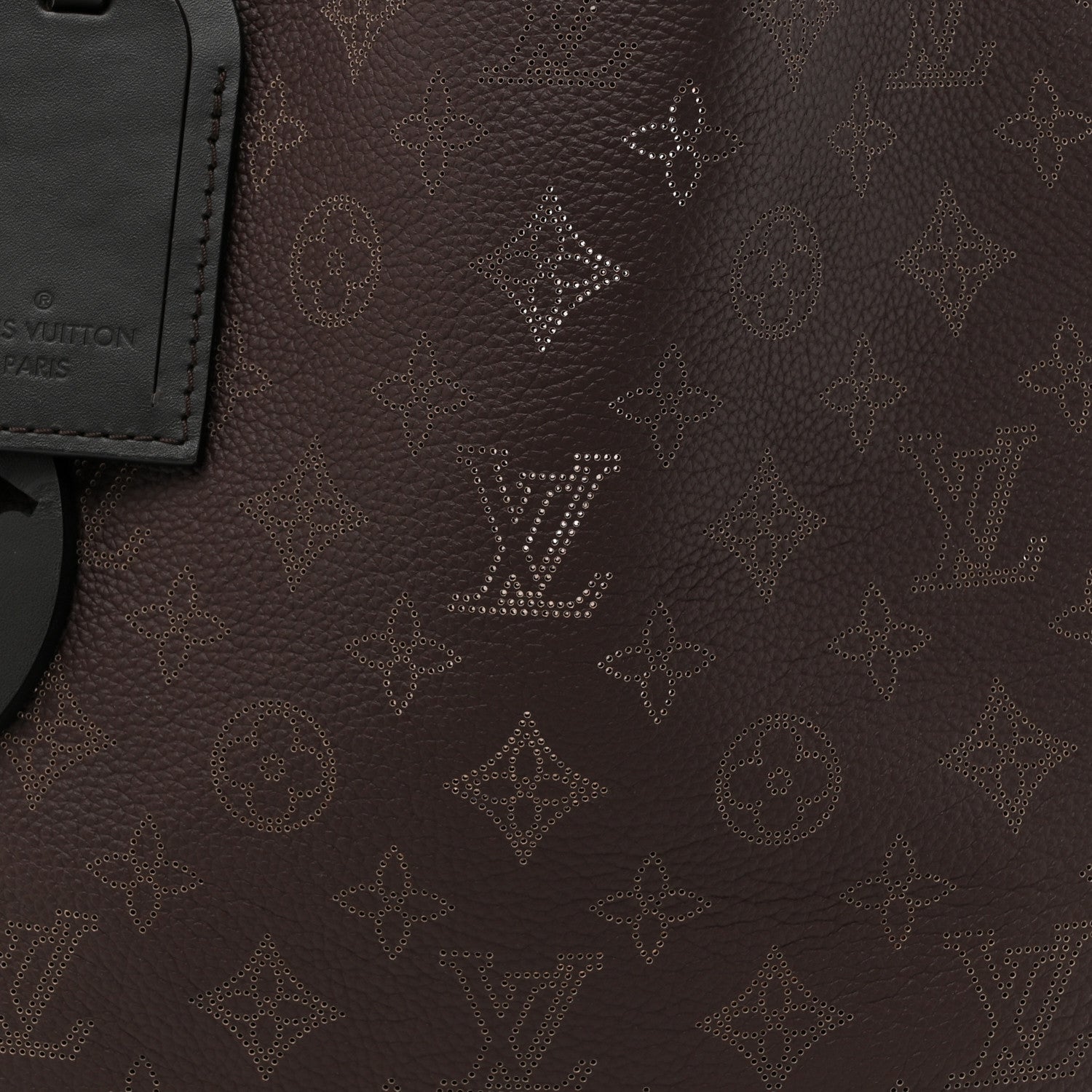 Louis Vuitton Mahina Carmel Hobo Chocolate 7 of 17