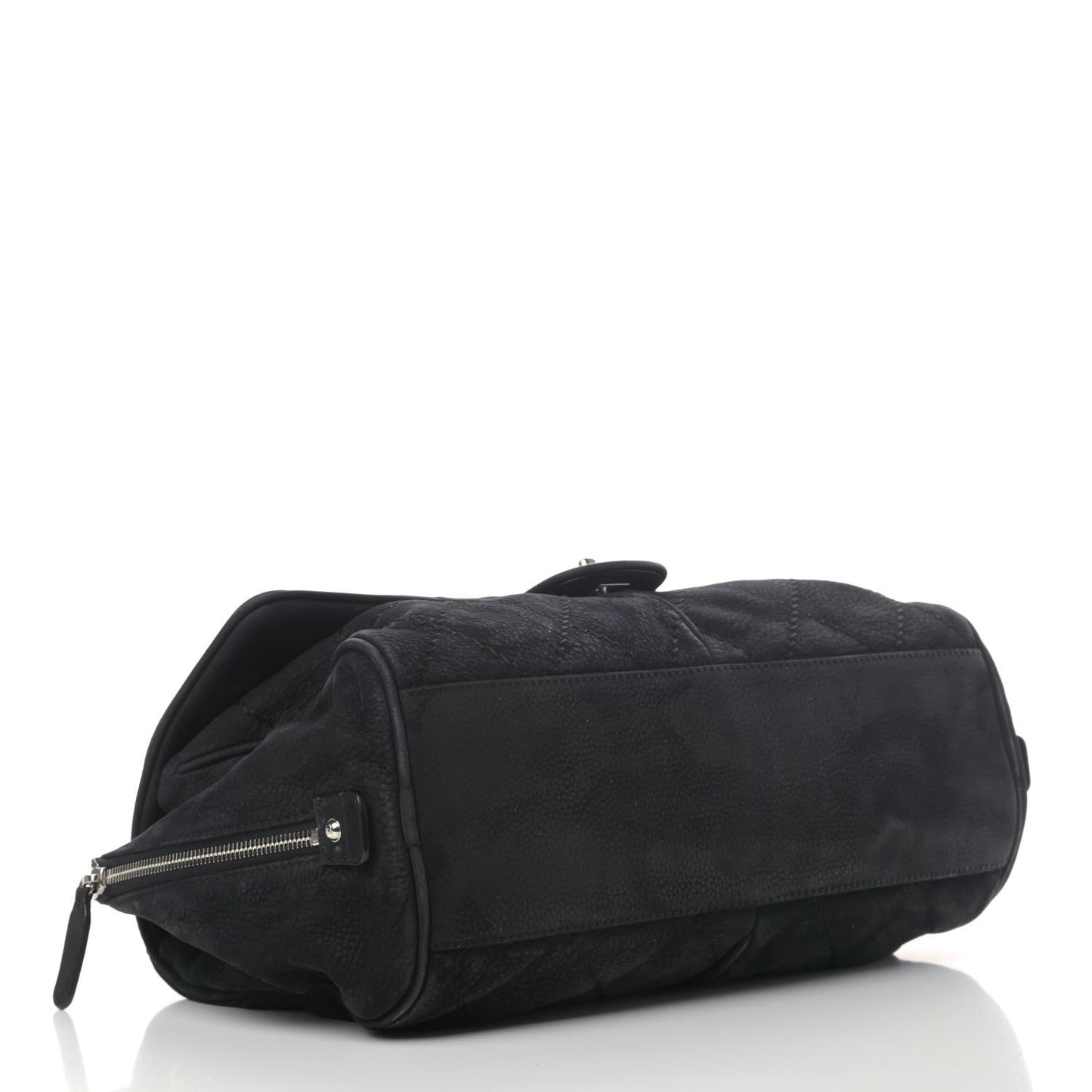 Suede Ultimate Stitch Flap Black
