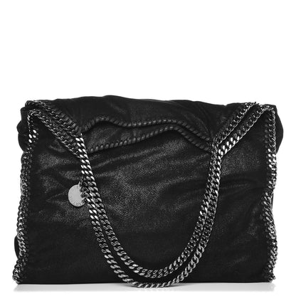 Stella McCartney Shaggy Deer Big Falabella Tote Black 1 of 8