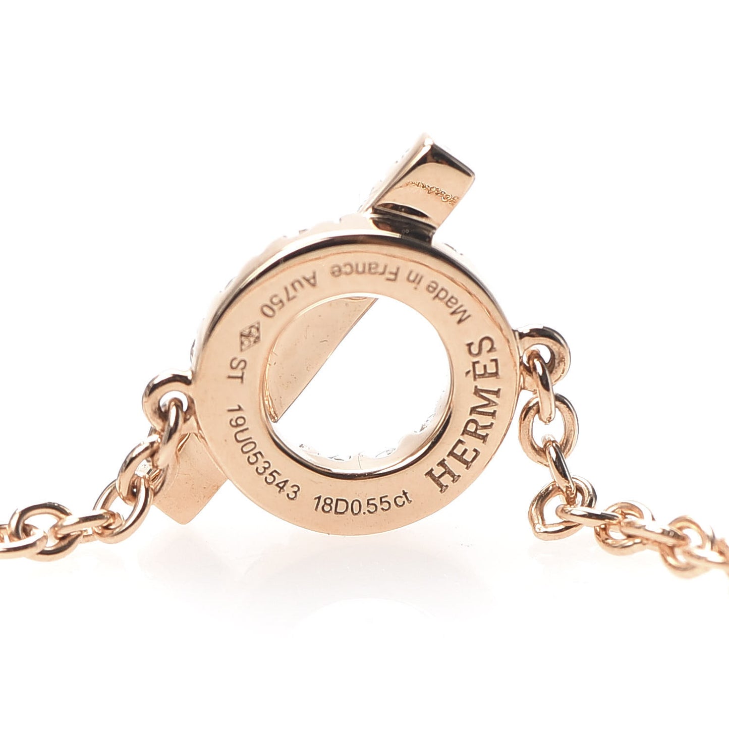 18K Rose Gold Diamond Finesse Bracelet ST