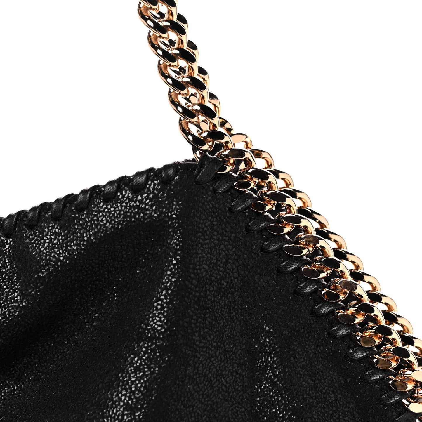 Shaggy Deer Small Falabella Tote Black