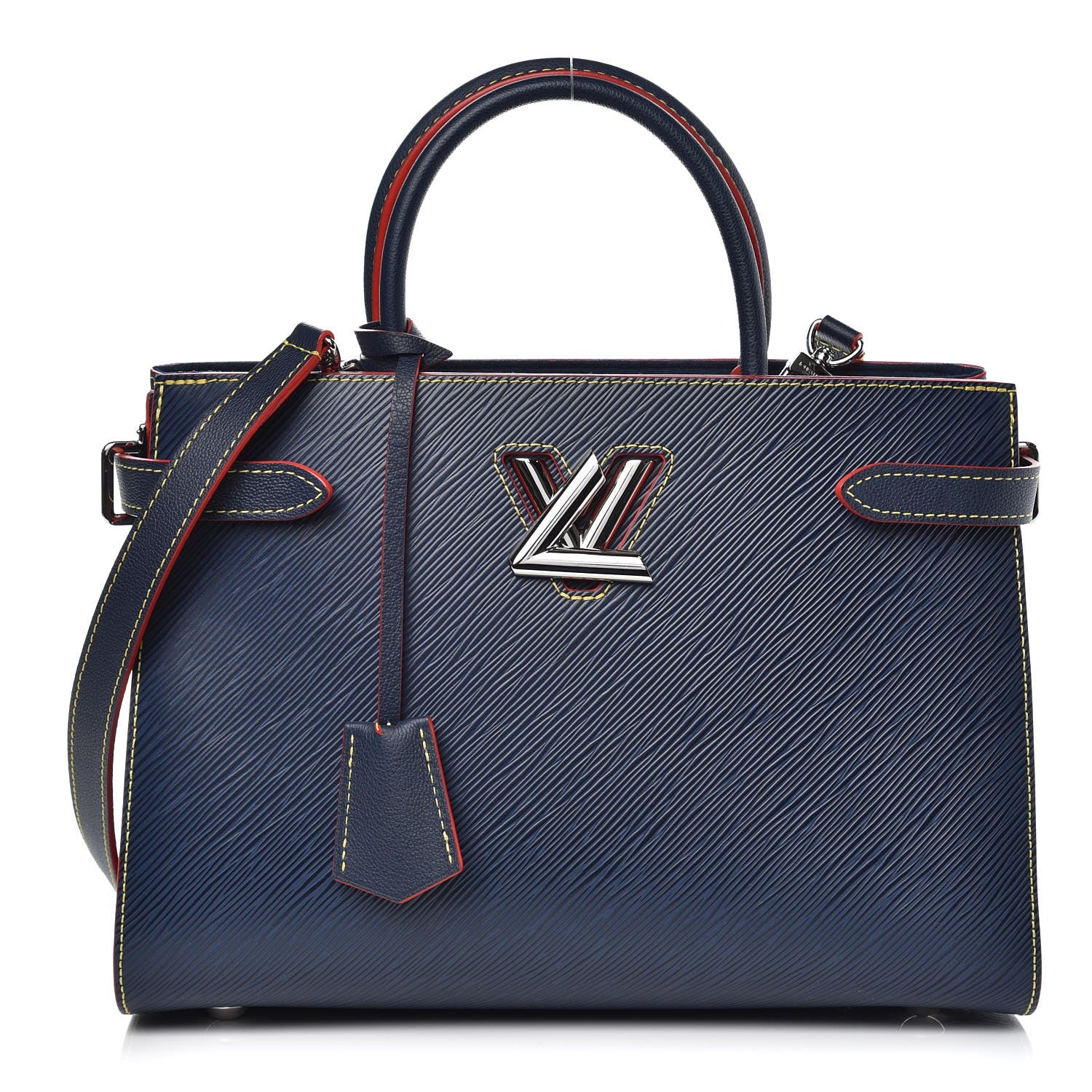 Louis Vuitton Epi Twist Tote Indigo 1 of 7