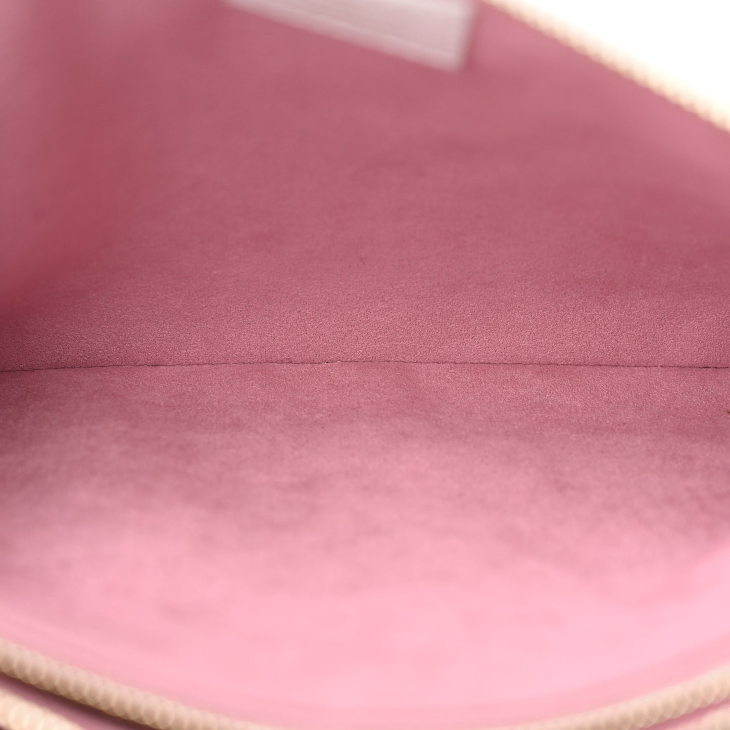 Lambskin Embossed Monogram LV Garden Coussin PM Cream