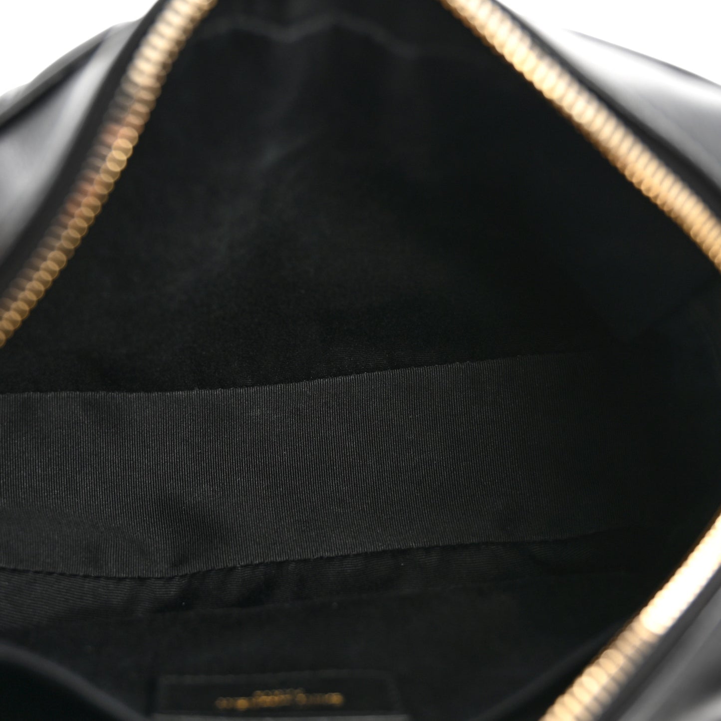 Calfskin Matelasse Monogram Lou Camera Bag Black