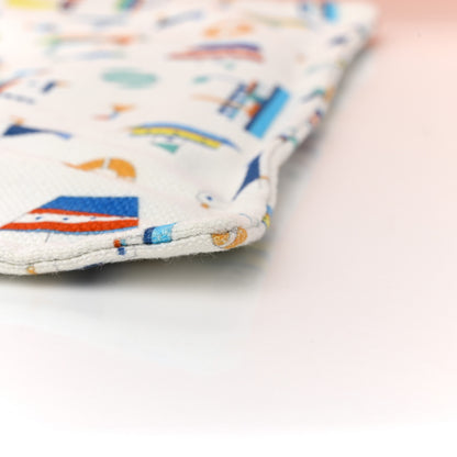 Hermes Canvas Large Petit Chalutier Case Azur 7 of 9