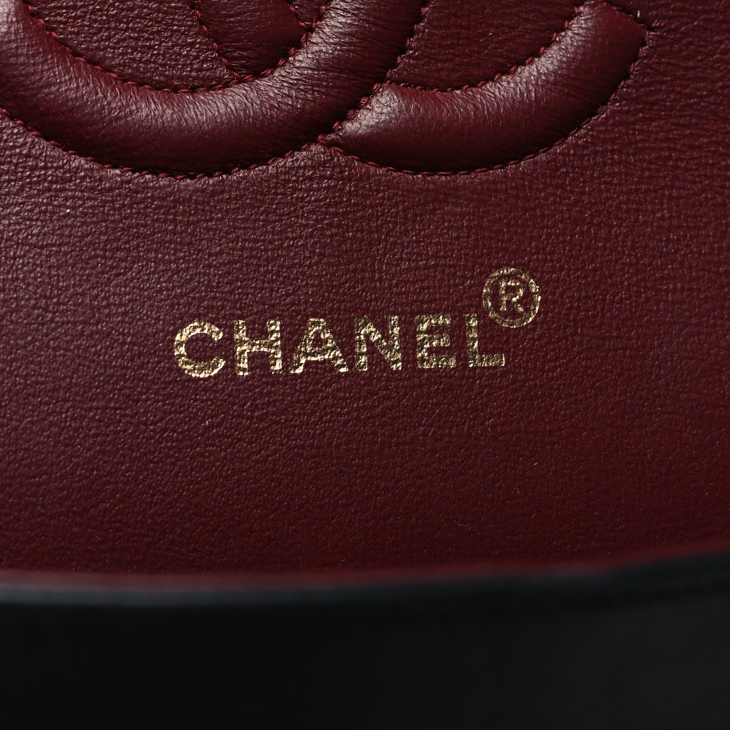 Chanel Lambskin Quilted Medium Double Flap Black 7 of 14