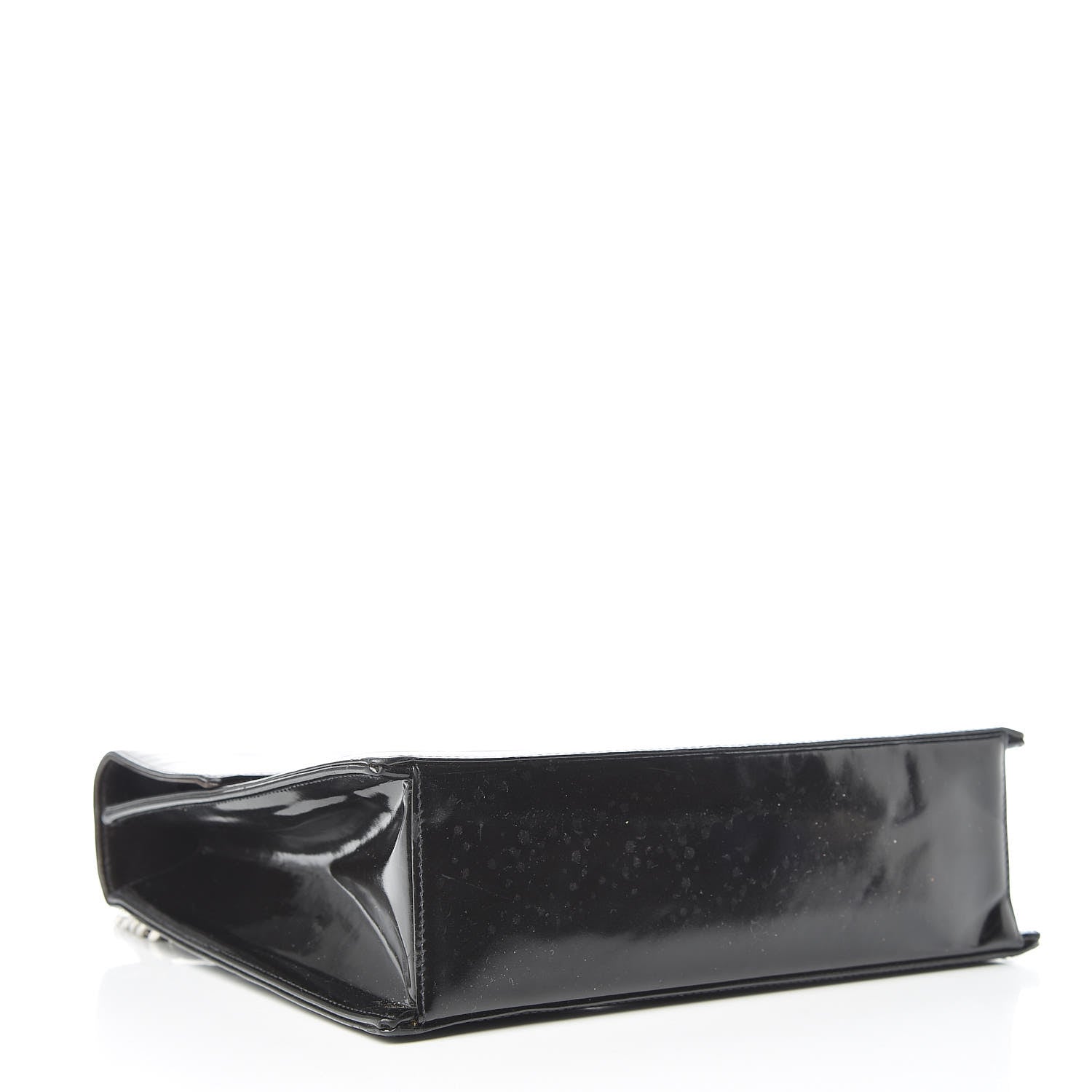 Chanel Vinyl CC Flap Bag Black 4 of 19