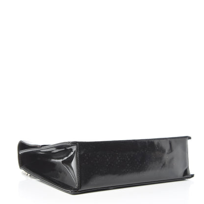 Chanel Vinyl CC Flap Bag Black 4 of 19