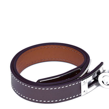Hermes Swift Kelly Double Tour Bracelet T3 Etoupe 3 of 6