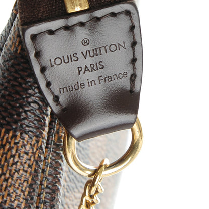 Louis Vuitton Damier Ebene Complice Trunks and Bags Mini Pochette Accessories Red 6 of 7