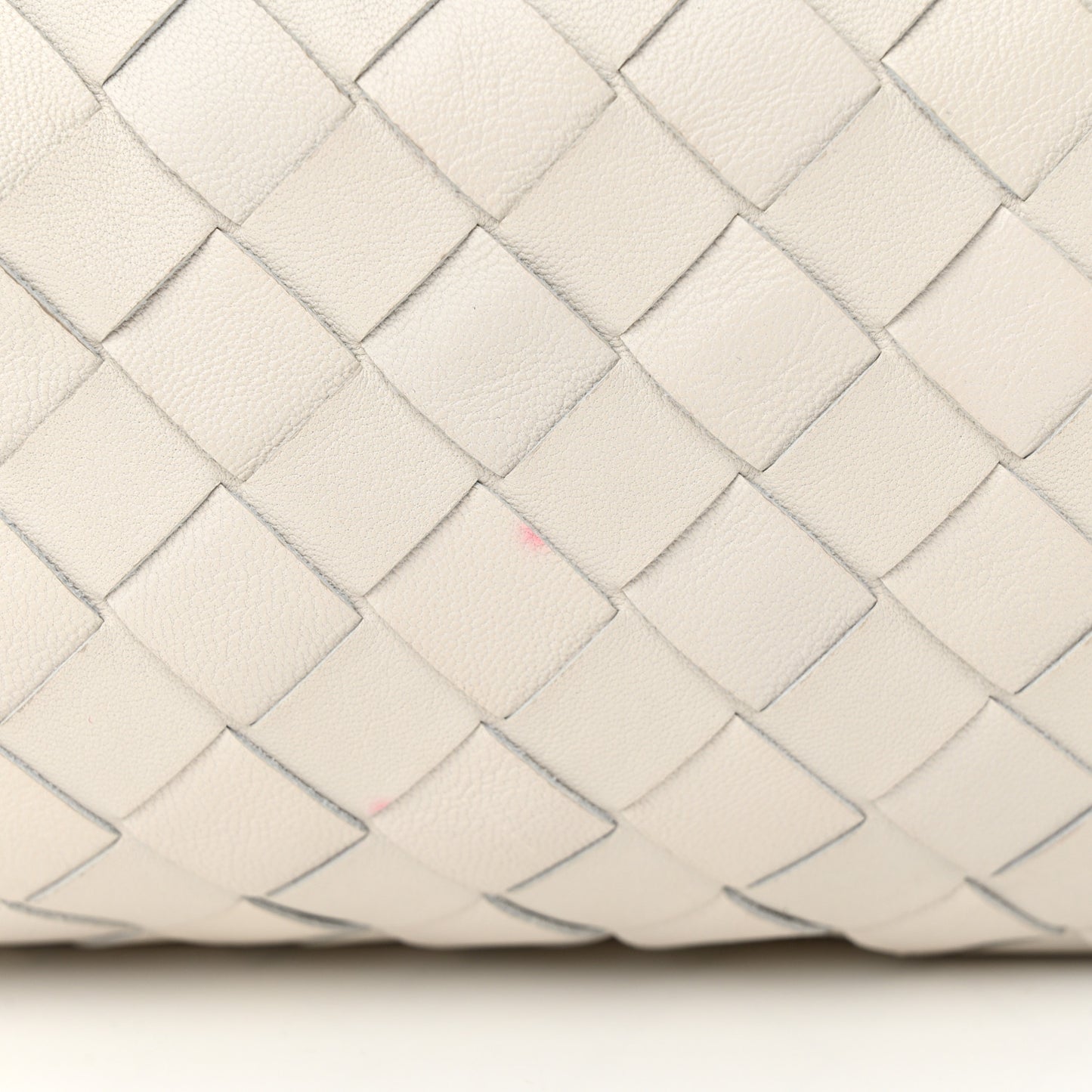 Patent Nappa Intrecciato Mini Jodie White