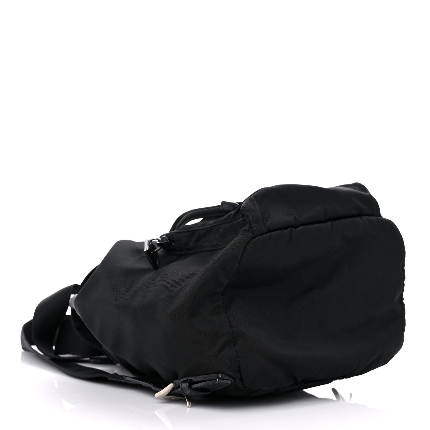 Nylon Vela Mini Cinch Backpack Black