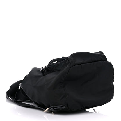 Prada Nylon Vela Mini Cinch Backpack Black 4 of 21
