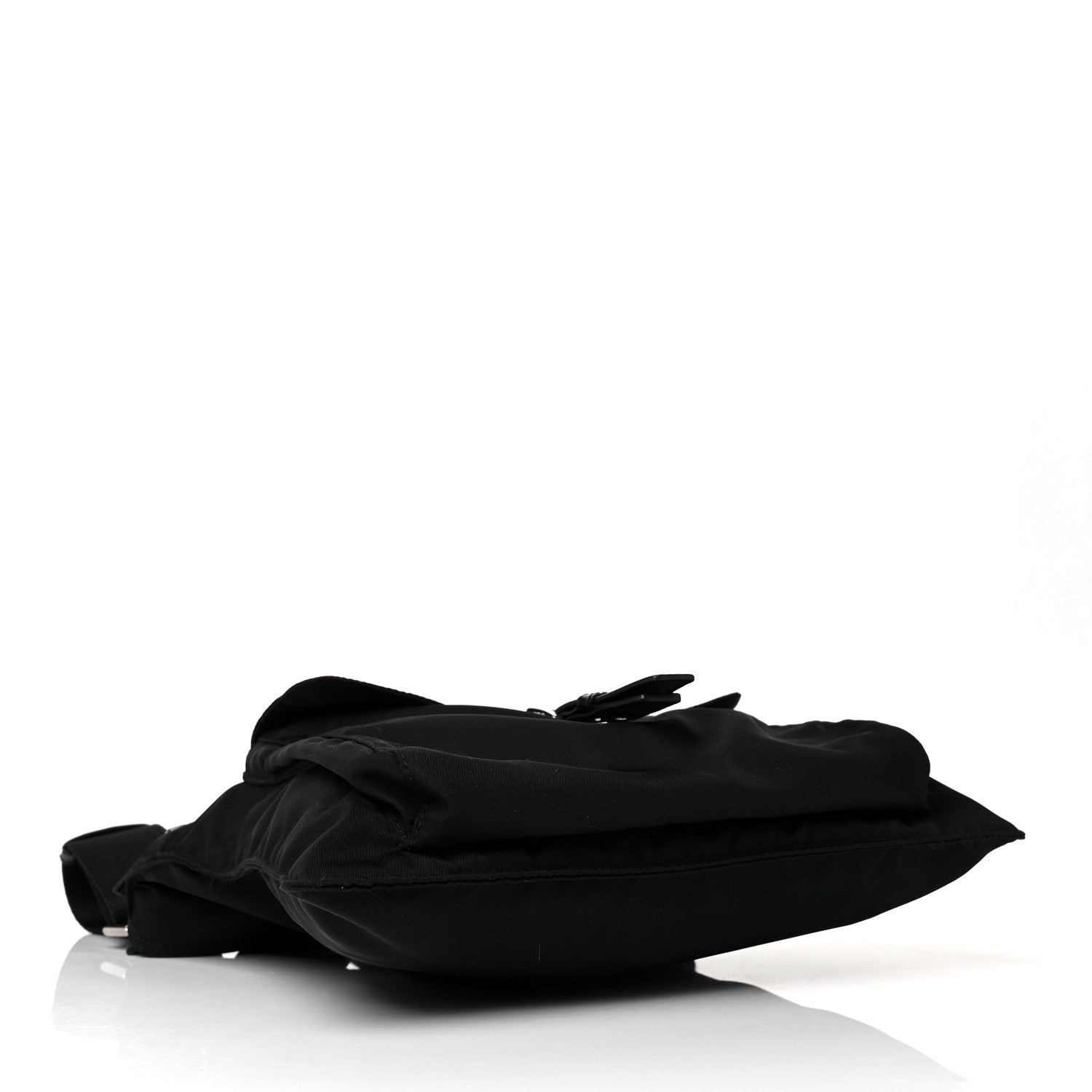 Prada Nylon Vela Messenger Bag Black 3 of 7