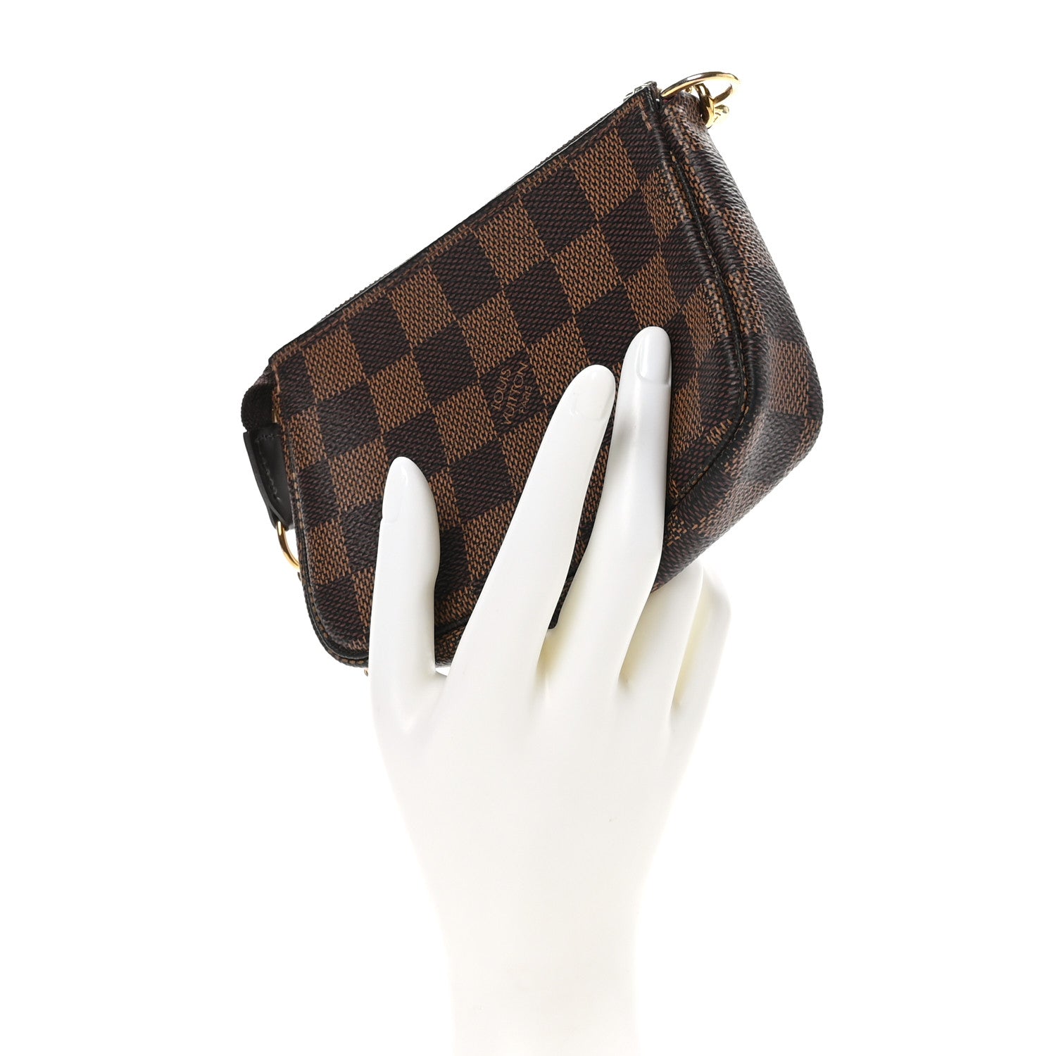Louis Vuitton Damier Ebene Mini Pochette Accessories 2 of 10