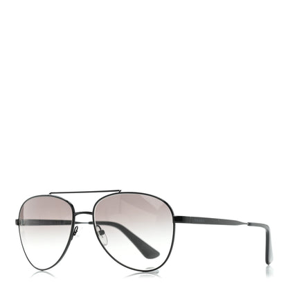 Prada Aviator Sunglasses SPR 70V Black 1 of 6