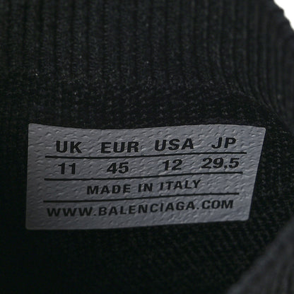 Balenciaga Neoprene Knit Mens Speed Sneakers 12 Black White 6 of 7