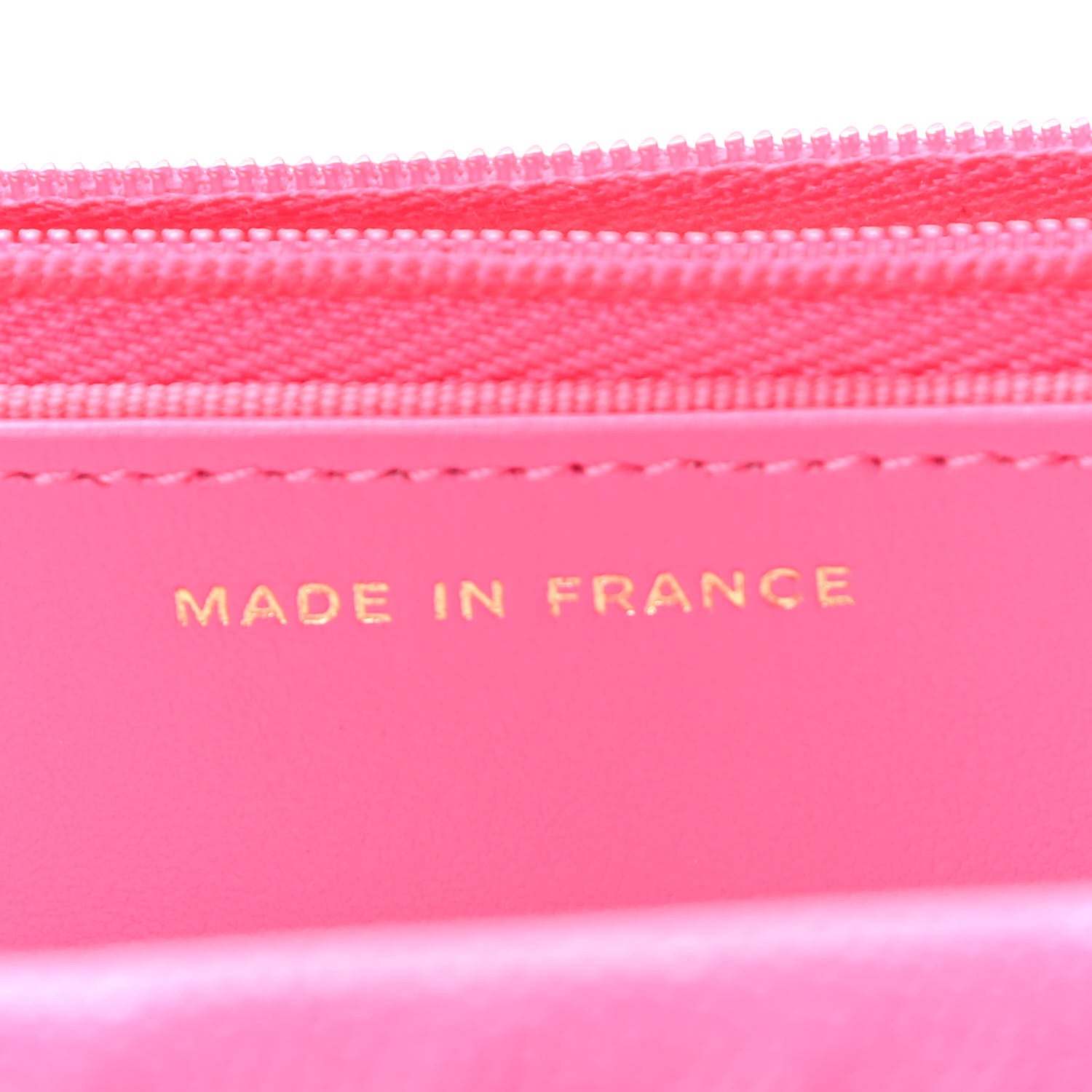 Chanel Caviar Quilted Wallet on Chain WOC Dark Pink 6 of 11