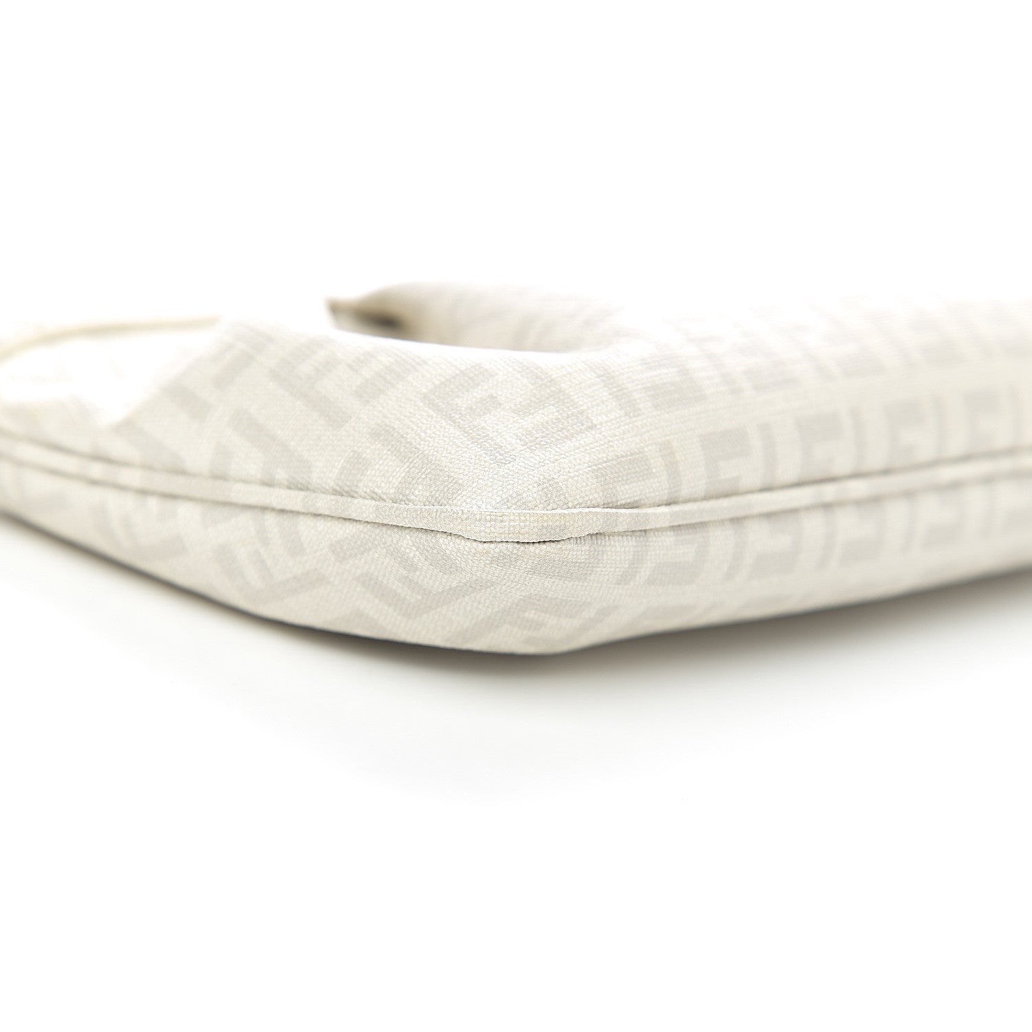 Fendi Zucchino Spalmati Forever Pochette White 8 of 11